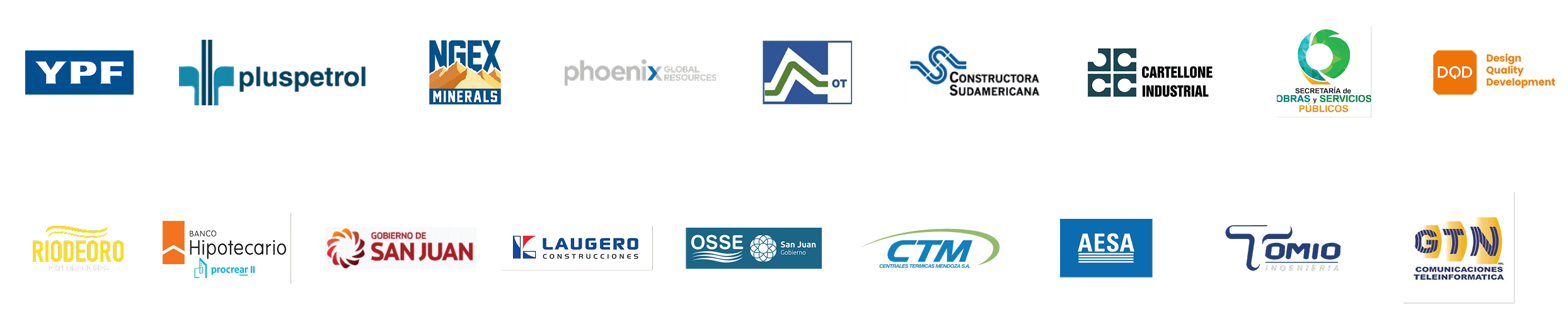 Clientes de Construmin